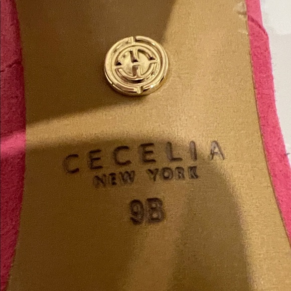 CECELIA NEW YORK Pink Floral Heeled Boots - Picture 3 of 4